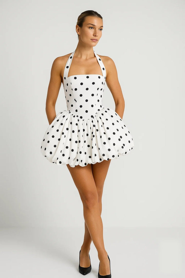 Fenja | Mini-Kleid mit Puffärmeln