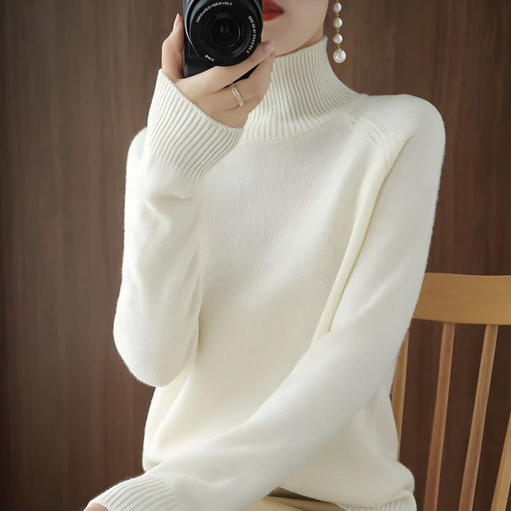 Anette | Eleganter Rollkragenpullover aus hochwertigem Strick