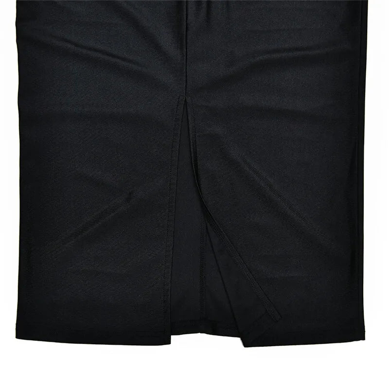 Valeska | Midikleid mit Stehkragen und Cut-out