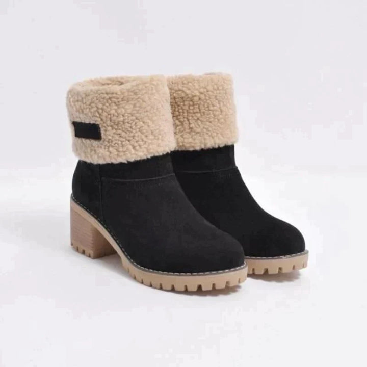 Gotelind | Winterstiefel aus erstklassigem Wildleder mit isolierenden Materialien