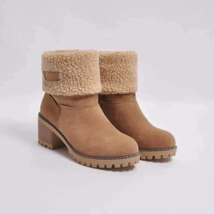 Gotelind | Winterstiefel aus erstklassigem Wildleder mit isolierenden Materialien