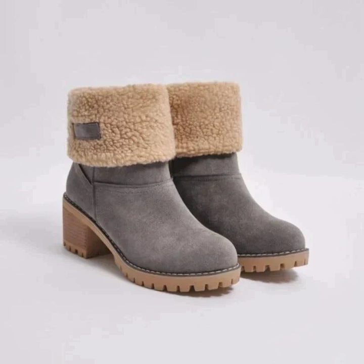 Gotelind | Winterstiefel aus erstklassigem Wildleder mit isolierenden Materialien