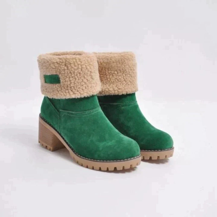 Gotelind | Winterstiefel aus erstklassigem Wildleder mit isolierenden Materialien