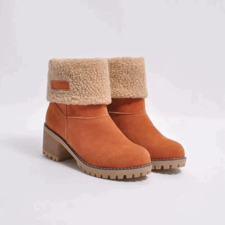 Gotelind | Winterstiefel aus erstklassigem Wildleder mit isolierenden Materialien