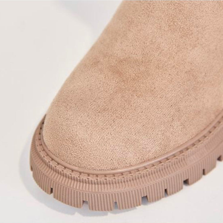 Ruth-Rose | Wildleder-Stiefel mit Fleecefutter und Reißverschluss