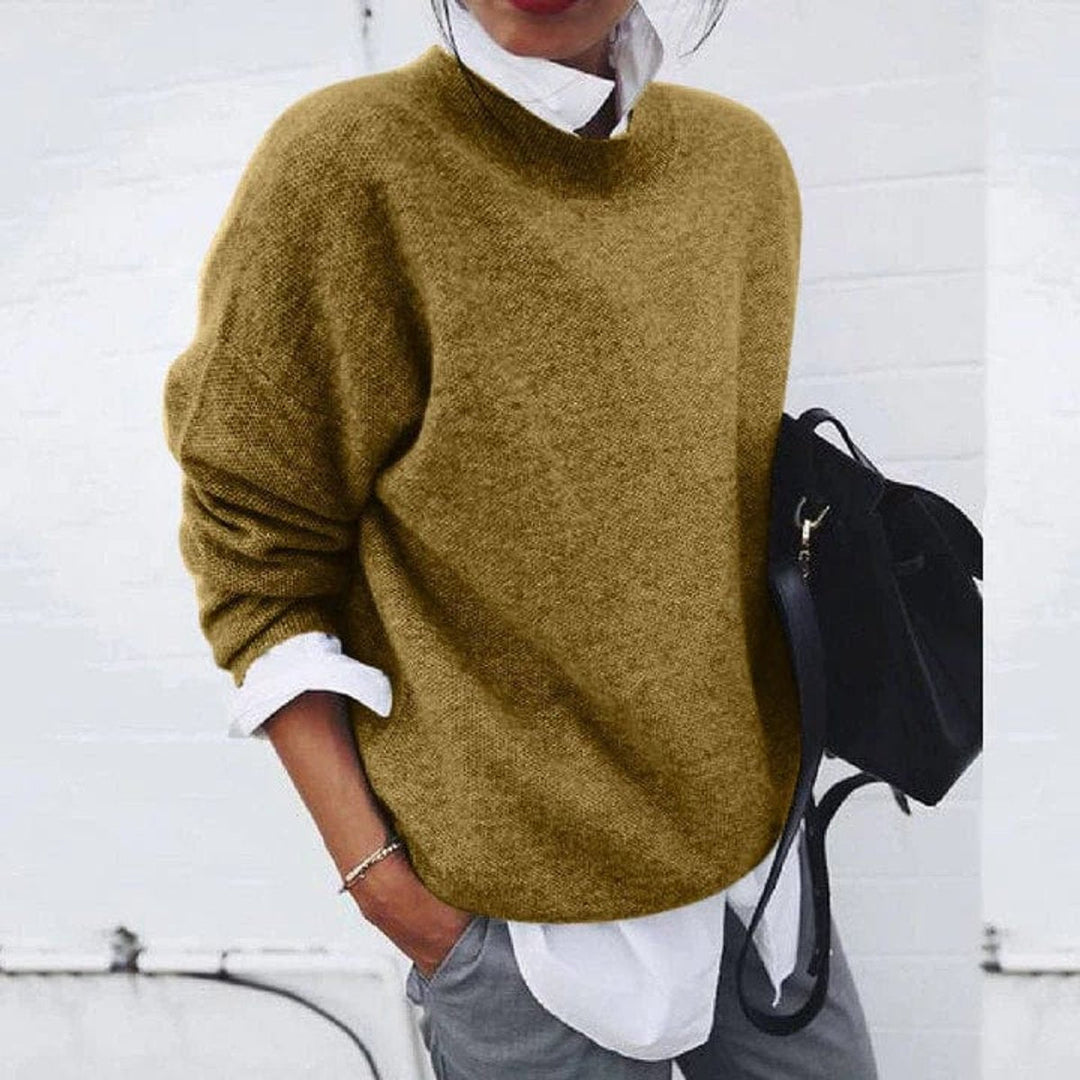 Silja | Weicher Oversized-Pullover mit Rundhals