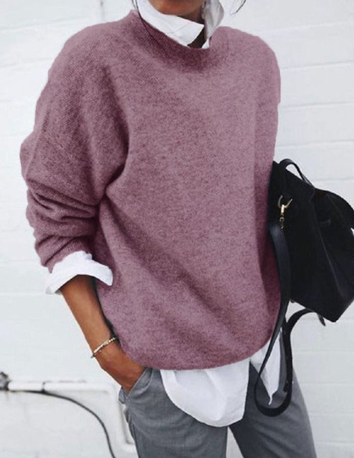 Silja | Weicher Oversized-Pullover mit Rundhals
